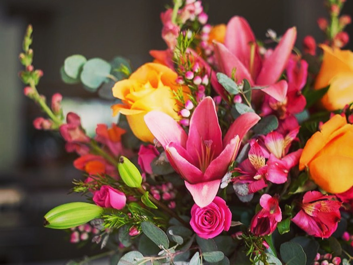 Wedding floral design